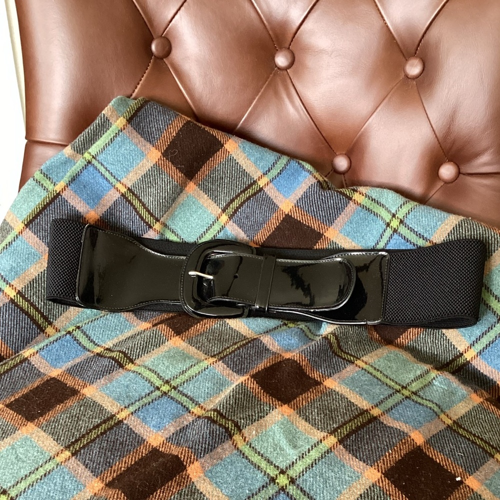 Ralph Lauren Patent Leather Wide belt